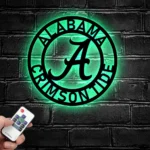 Alabama Crimson Tide Metal Sign Ncaa 1