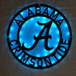 Alabama Crimson Tide Metal Sign Ncaa 1