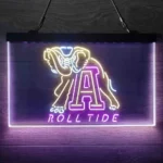 Alabama Crimson Tide Neon Sign 3 Color 1