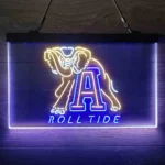 Alabama Crimson Tide Neon Sign 3 Color 1