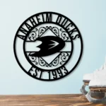 Anaheim Ducks Metal Sign Custom Nhl 1