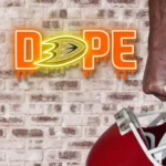 Anaheim Ducks Neon Sign Dripping Dope 1