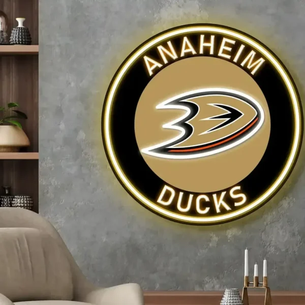 Anaheim Ducks Neon Sign Nhl 1