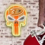 Anaheim Ducks Neon Sign The Punisher 1