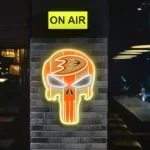 Anaheim Ducks Neon Sign The Punisher 1