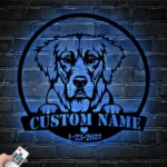 Animals Pets Metal Sign Artistic Labrador Retriever 1
