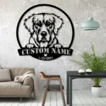 Animals Pets Metal Sign Artistic Labrador Retriever 1
