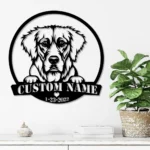 Animals Pets Metal Sign Artistic Labrador Retriever 1