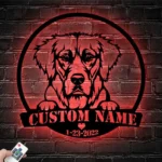 Animals Pets Metal Sign Artistic Labrador Retriever 1