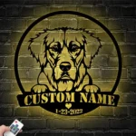 Animals Pets Metal Sign Artistic Labrador Retriever 1