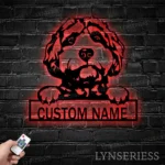 Animals Pets Metal Sign Aureate Doodle 1