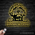 Animals Pets Metal Sign Aureate Doodle 1