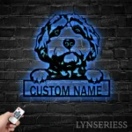 Animals Pets Metal Sign Aureate Doodle 1