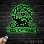 Animals Pets Metal Sign Aureate Doodle 1