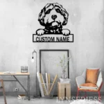 Animals Pets Metal Sign Aureate Doodle 1