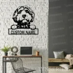 Animals Pets Metal Sign Aureate Doodle 1