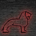 Animals Pets Metal Sign Bussing Logo Car 1