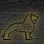 Animals Pets Metal Sign Bussing Logo Car 1