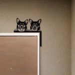 Animals Pets Metal Sign Corgi Canine 1