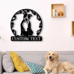 Animals Pets Metal Sign Custom American Staffordshire Terrier Dog 1