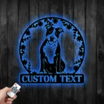 Animals Pets Metal Sign Custom American Staffordshire Terrier Dog 1