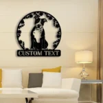 Animals Pets Metal Sign Custom American Staffordshire Terrier Dog 1