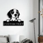 Animals Pets Metal Sign Custom Beagle Dog 1