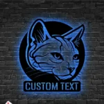 Animals Pets Metal Sign Custom Cat 1