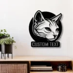 Animals Pets Metal Sign Custom Cat 1