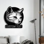Animals Pets Metal Sign Custom Cat 1