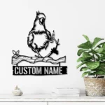 Animals Pets Metal Sign Custom Cockatoo 1