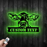 Animals Pets Metal Sign Custom Cow Farm 1