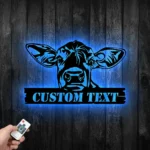 Animals Pets Metal Sign Custom Cow Farm 1