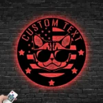 Animals Pets Metal Sign Custom Cute Cat 1