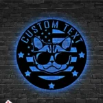 Animals Pets Metal Sign Custom Cute Cat 1