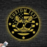 Animals Pets Metal Sign Custom Cute Cat 1