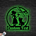 Animals Pets Metal Sign Custom Dog Grooming Hair Salon 1