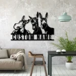 Animals Pets Metal Sign Custom Donkey 1