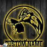 Animals Pets Metal Sign Custom Emu Farmhouse 1