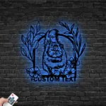 Animals Pets Metal Sign Custom Floral Persian Cat 1