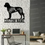 Animals Pets Metal Sign Custom Flower Greater Swiss Mountain Dog 1
