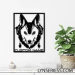 Animals Pets Metal Sign Custom Game Fox Headphone 1