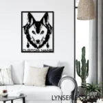 Animals Pets Metal Sign Custom Game Fox Headphone 1