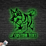 Animals Pets Metal Sign Custom German Shepherd 1