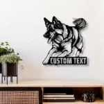 Animals Pets Metal Sign Custom German Shepherd 1