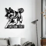 Animals Pets Metal Sign Custom German Shepherd 1