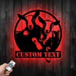 Animals Pets Metal Sign Custom Goat Farm 1