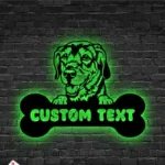 Animals Pets Metal Sign Custom Golden Retriever 1