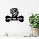 Animals Pets Metal Sign Custom Golden Retriever 1