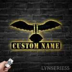 Animals Pets Metal Sign Custom Hang Gliding 1